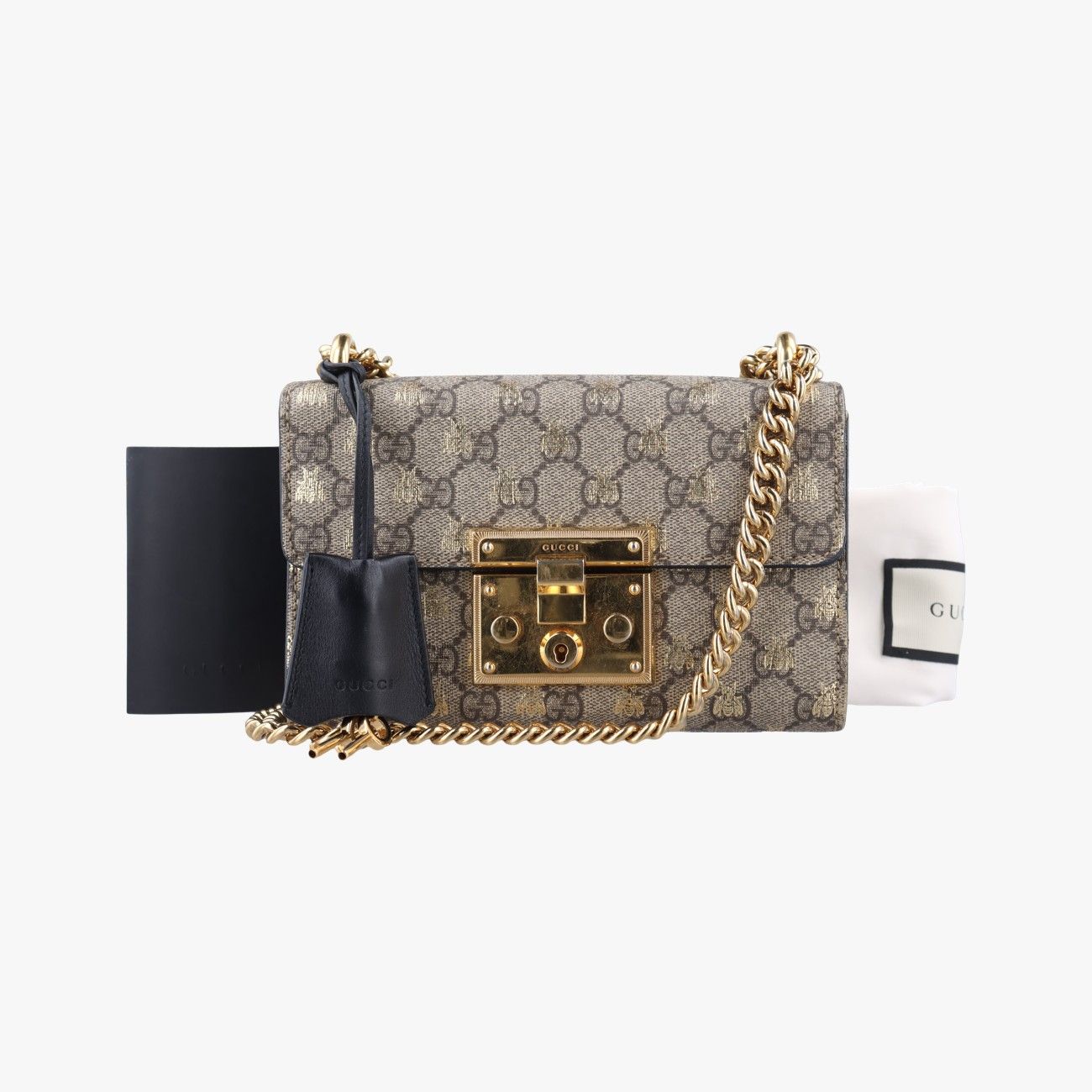 グッチGucciパドロック マルチ PVCコーティングキャンバス 409487 G023693895