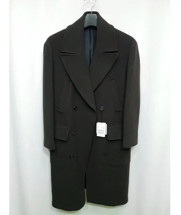 TNGT オーバーサイズ カシミア ウール ロングコート カーキ 95 ー 100