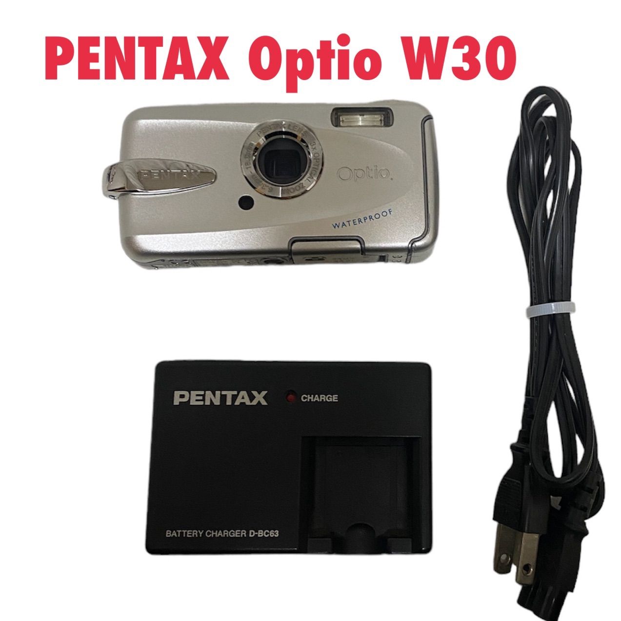 美品】PENTAX Optio W30 デジタルカメラ 防水 - メルカリ
