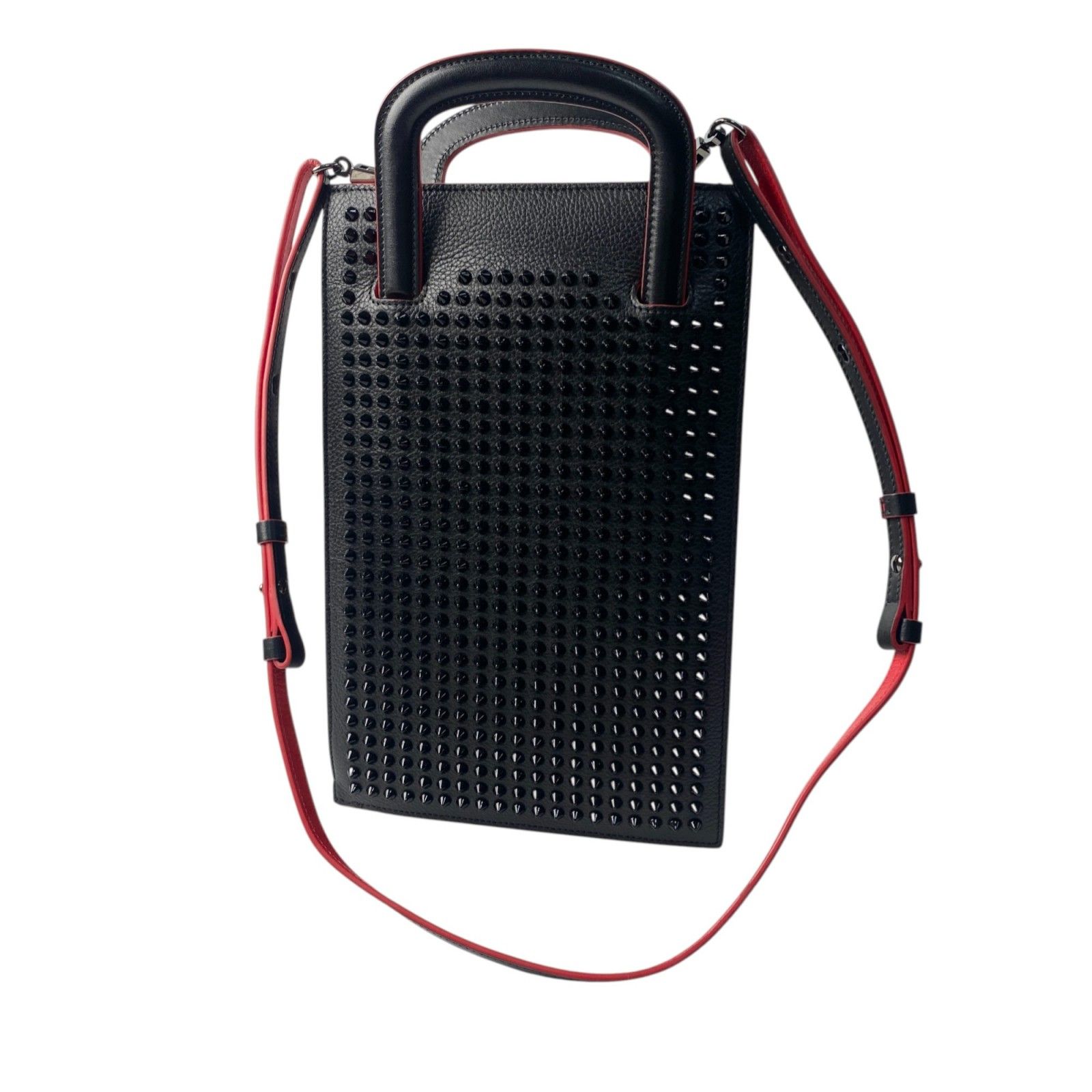 美品 クリスチャンルブタン Christian Louboutin メンズ 3way トリック  