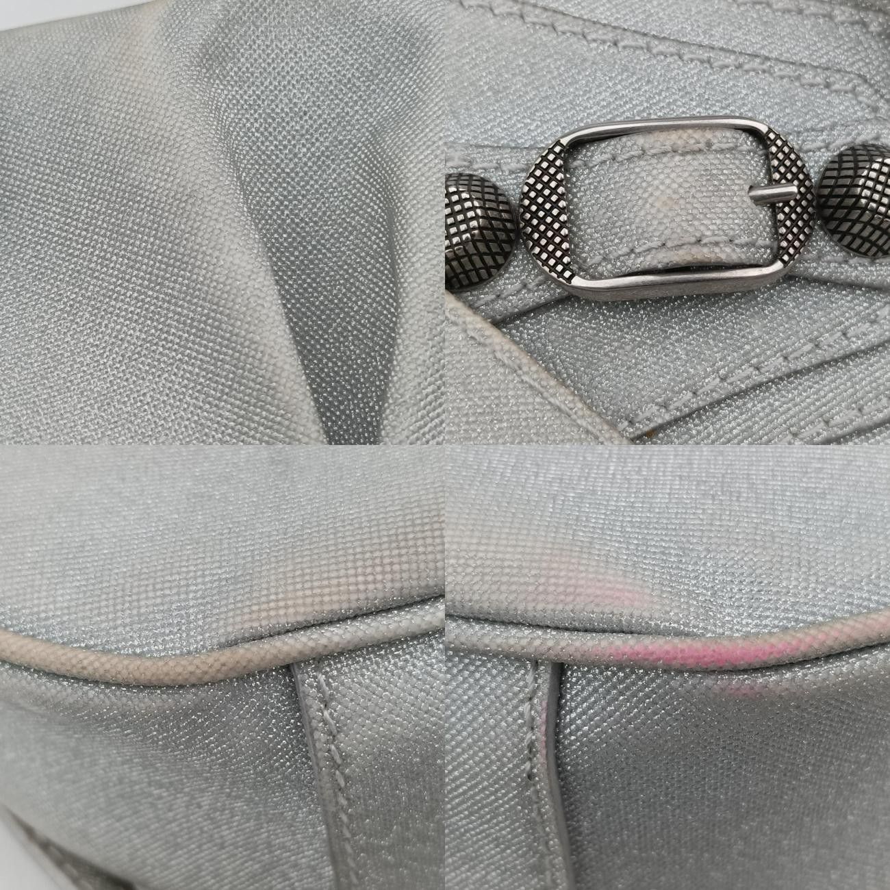 バレンシアガBalenciagaルカゴールシルバーラムスキン871309.8110.P.535268