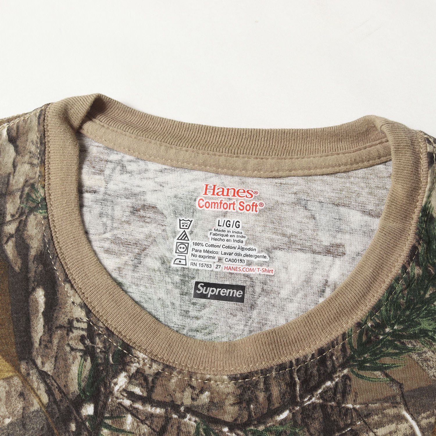 美品】Supreme シュプリーム Tシャツ サイズ:L / Hanes リアルツリー