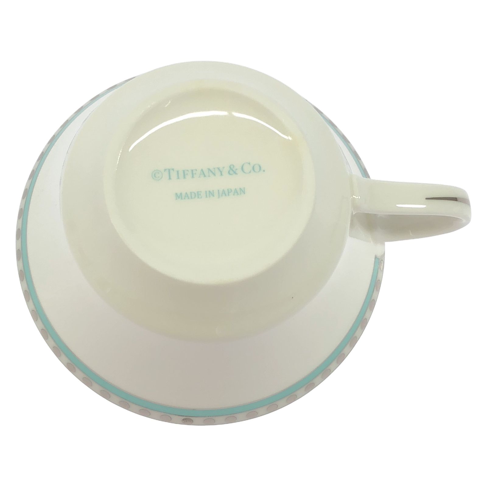 ティファニー TIFFANY＆CO 食器 プラチナブルーバンド プラチナ