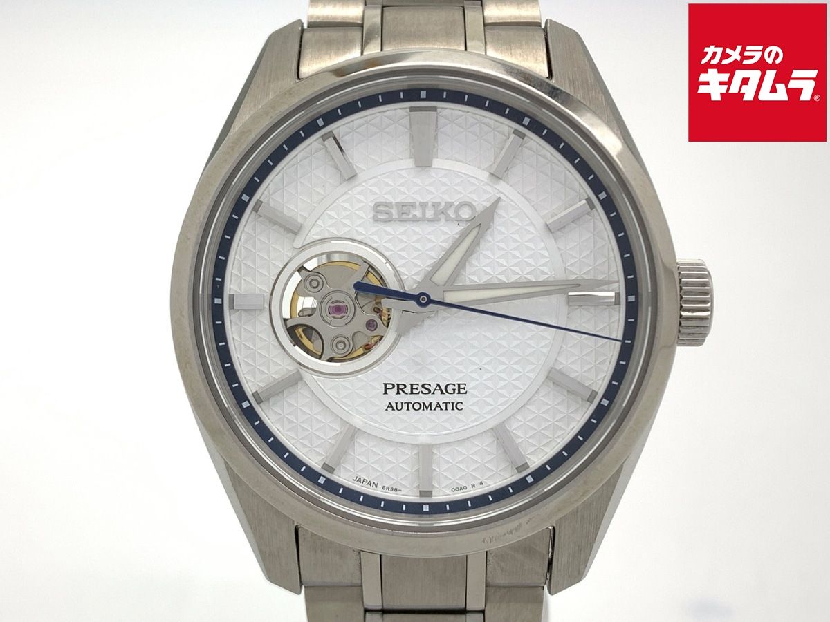 セイコー プレザージュ シルバー SARX097|6R38-00A0 ステンレススティール