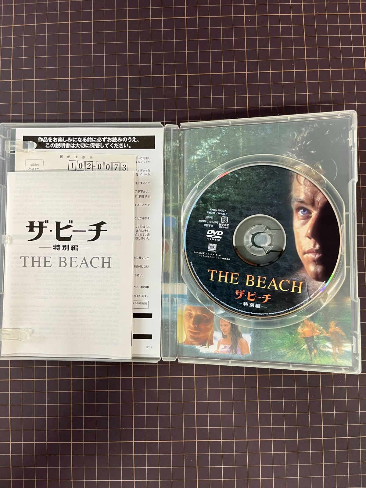 ザ・ビーチ〈特別編〉 DVD 出演：レオナルド・ディカプリオ ロバート