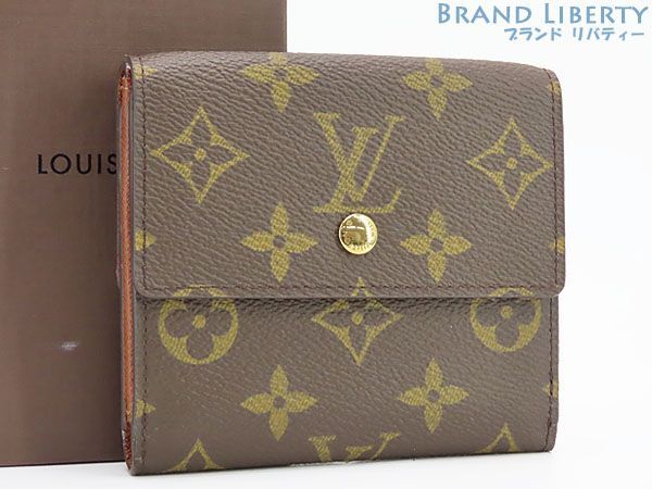 新品同様】 ルイヴィトン LOUIS VUITTON モノグラム ポルトモネ ビエ カルトクレディ Wホック財布 両面財布 コンパクト財布 エリーズ  M61652 - メルカリ