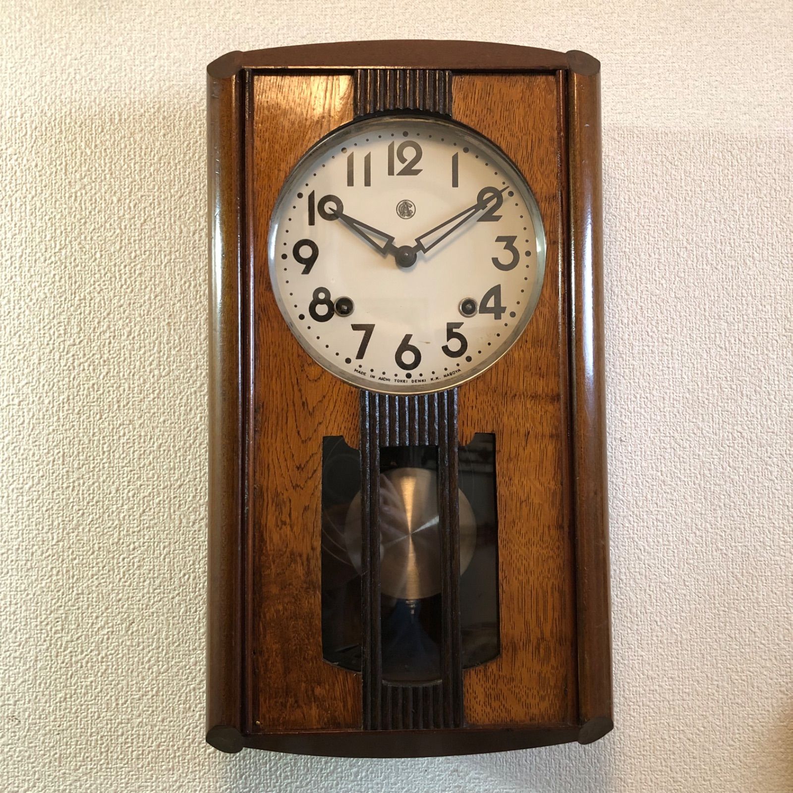 平成5年からくり時計　長針と短針が踊る　4MH689 リズム時計スモールワールド 平成5年からくり時計 長針と短針が踊る 4MH689 リズム スモール