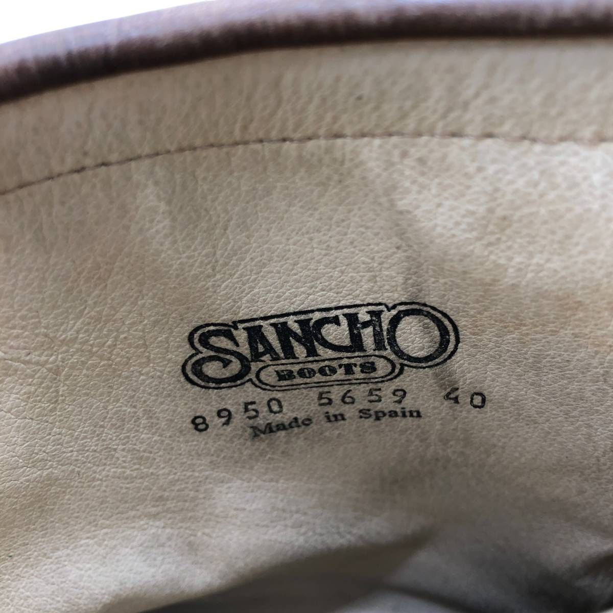 古着 サンチョ SANCHO エンジニアブーツ スペイン製 40 メンズ26.0cm