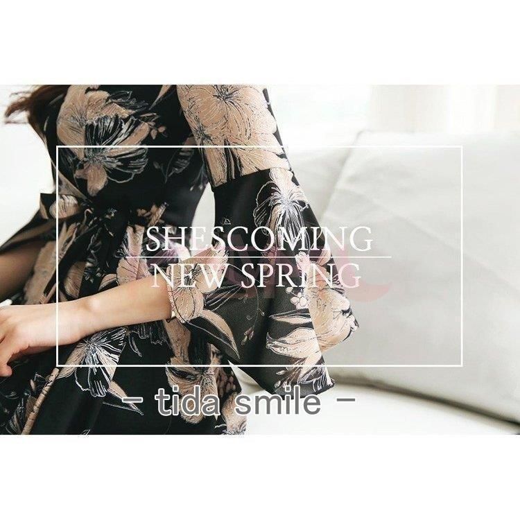 ワンピース シフォンワンピース