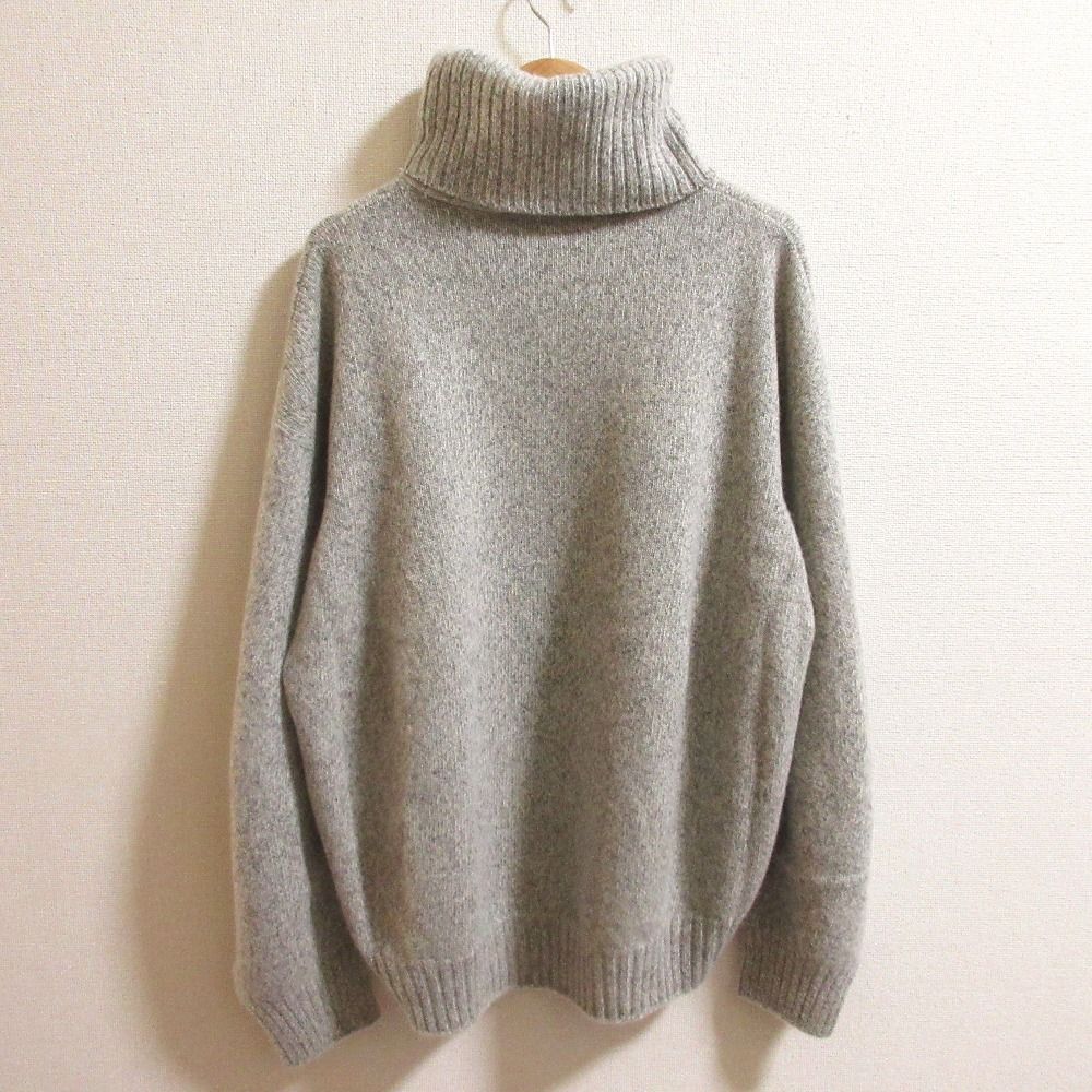 美品 iliann loeb 定価3.7万 キャメル混ウール 牛革ボタン付き 美品 iliann loeb 定価3.7万 キャメル混ウール 牛革ボタン付き