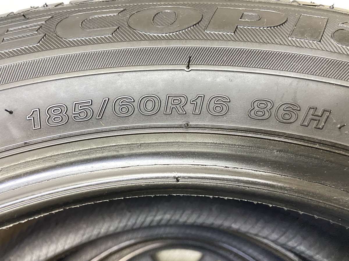 ブリヂストン　185/60R16 エコピアEP25 2023年製　4本セット 185/60R16 ブリヂストン エコピア EP25 中古タイヤ サマータイヤ