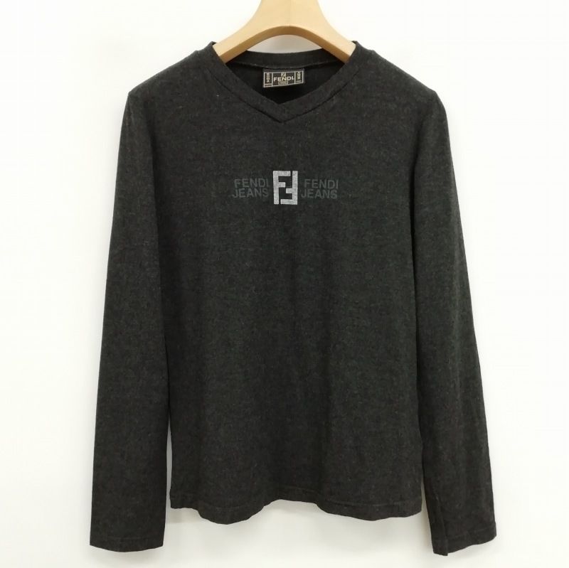 【美品】FENDI フェンディ ロングスリーブ Tシャツ 楽天市場】フェンディ FENDI キッズ 子供服 ジュニア ユニ