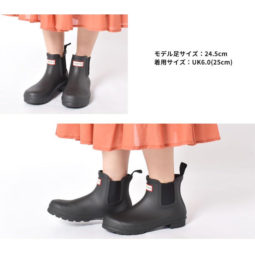 新品 未使用 HUNTER ブラック ロングブーツ UK6 HUNTER 長靴 レインブーツ ORIGINAL PLAY BOOT TALL（オリジナル