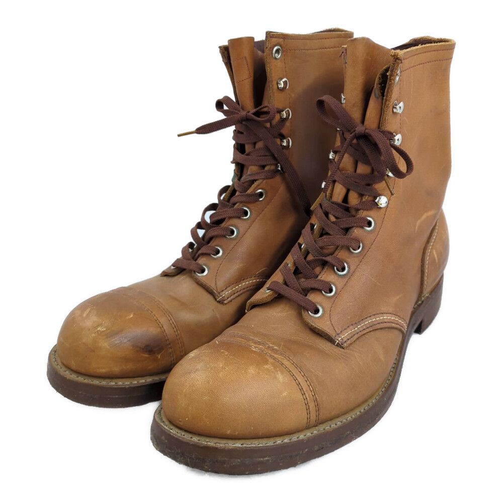 REDWING レッドウィング レースアップ ブーツ ＃11.5E靴/E21226/11 1/2/ブラウン/ショートブーツ レザー【】【B】【メンズ】547958【中古】