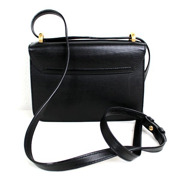 グッチ ショルダーバッグ GUCCI ポシェット ダブルG ブラック 黒 美品