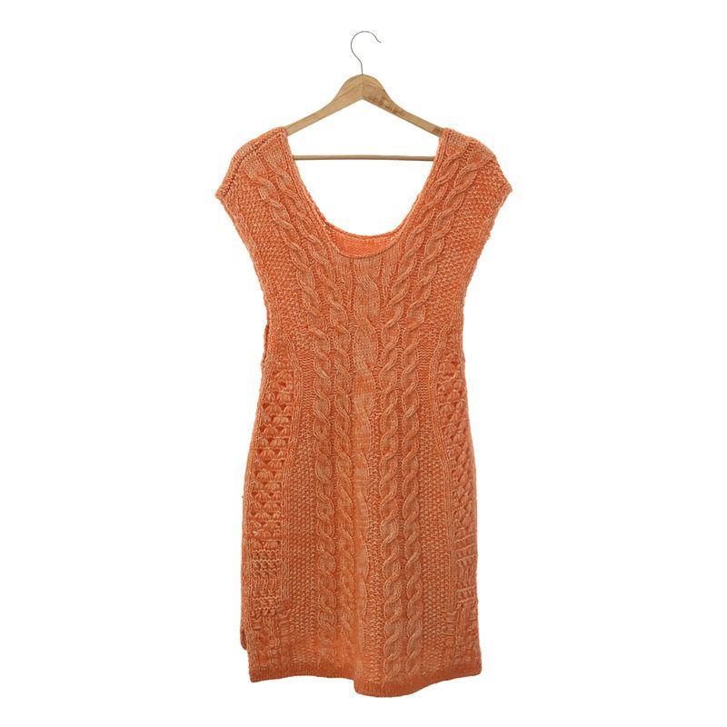 マメクロゴウチ ニットベスト ボルドー Mame Kurogouchi