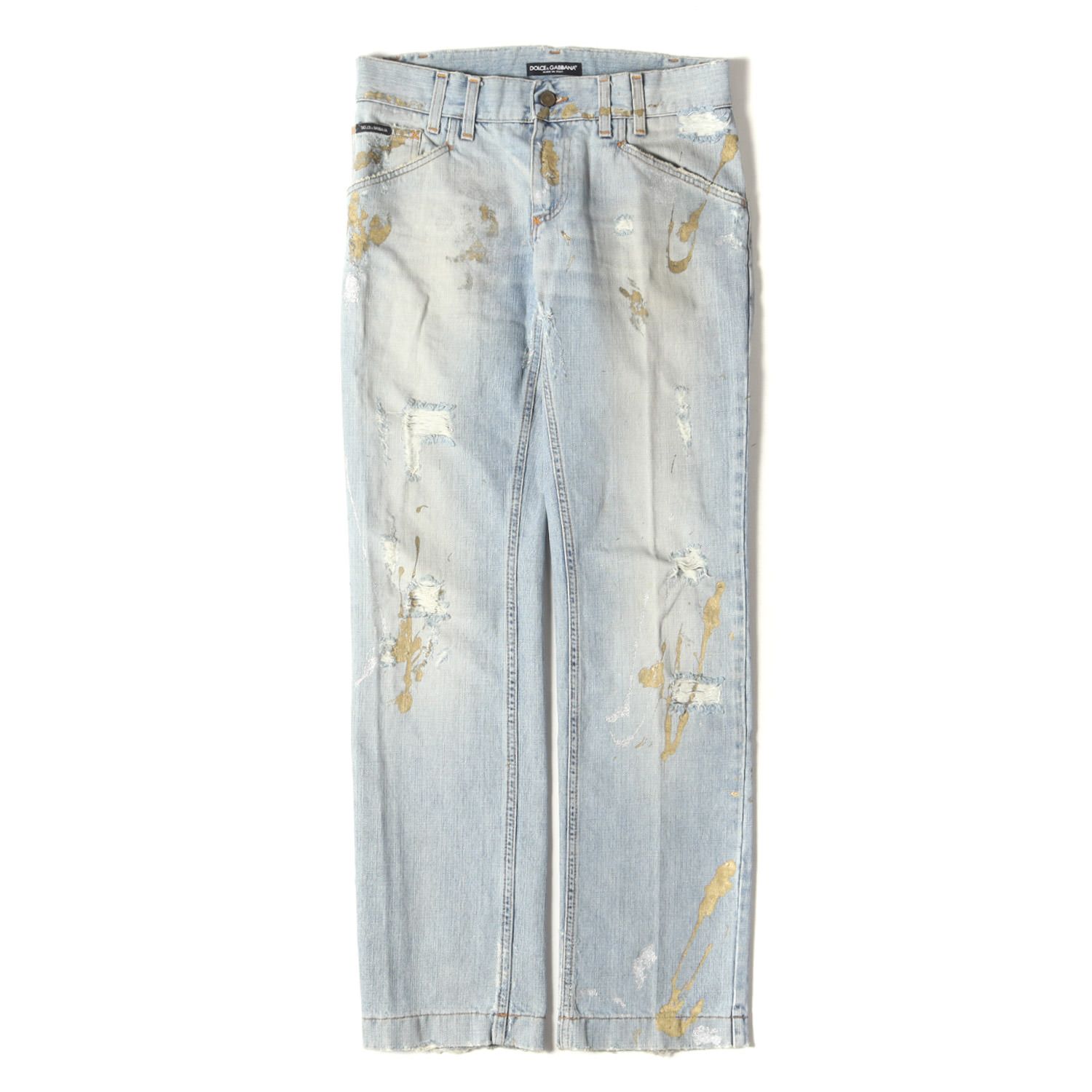 DOLCE&GABBANA ドルチェ&ガッバーナ パンツ サイズ:46 ペイント DOLCE&GABBANA ドルチェ&ガッバーナ パンツ サイズ:46 ペイント