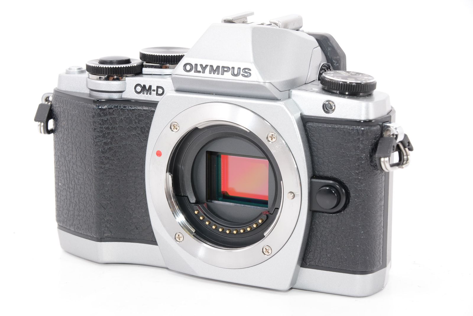 外観特上級】OLYMPUS OM-D E-M10 ボディ シルバー ミラーレス一眼 OM-D