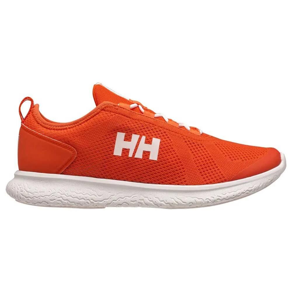 お取り寄せ ２～４週間で発送 ヘリーハンセンスーパライト メドレー トレイナー Flame | White t HELLY HANSEN Supalight Medley trainers t
