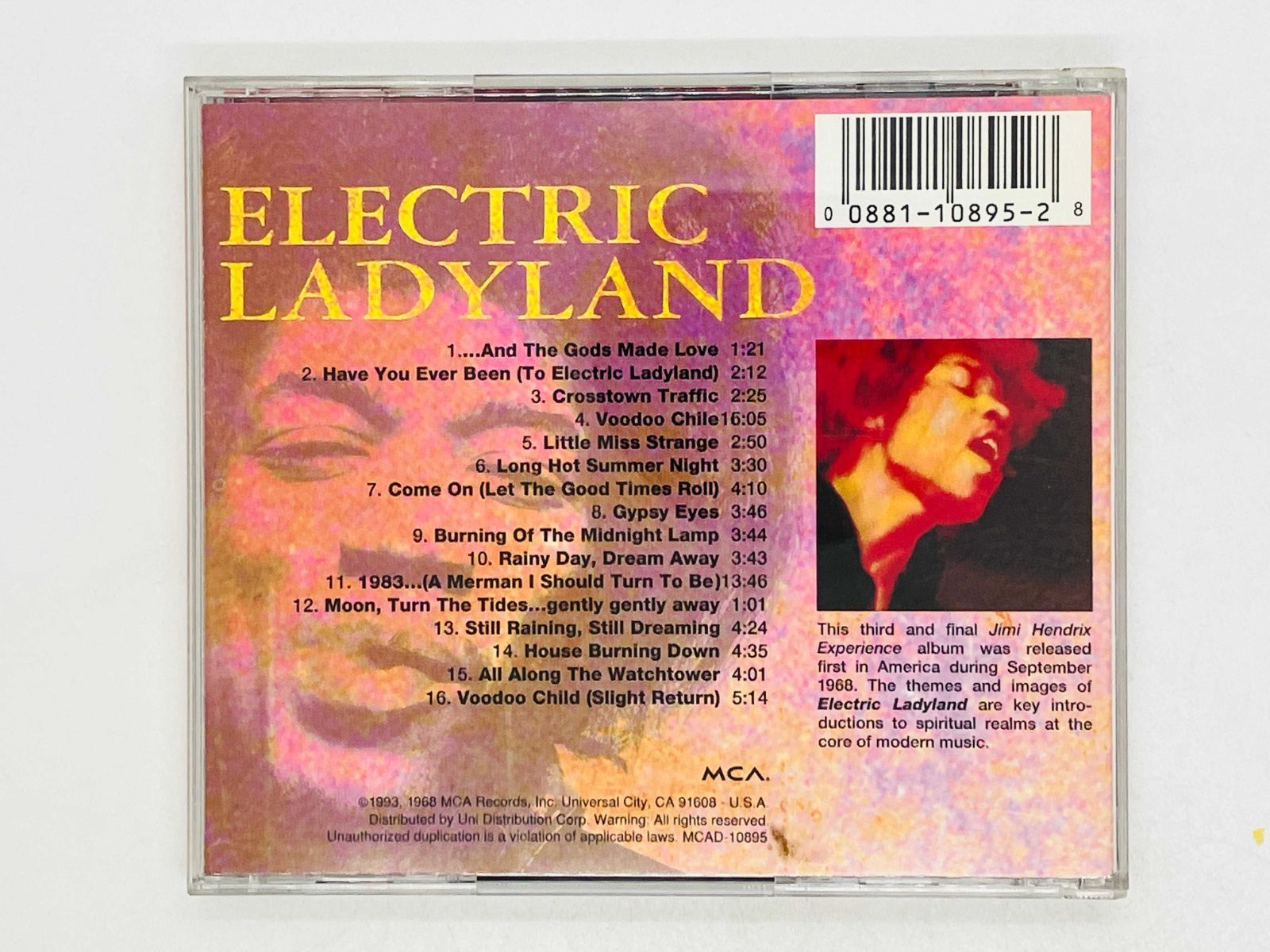 CD The Jimi Hendrix Experience / Electric Ladyland ジミ