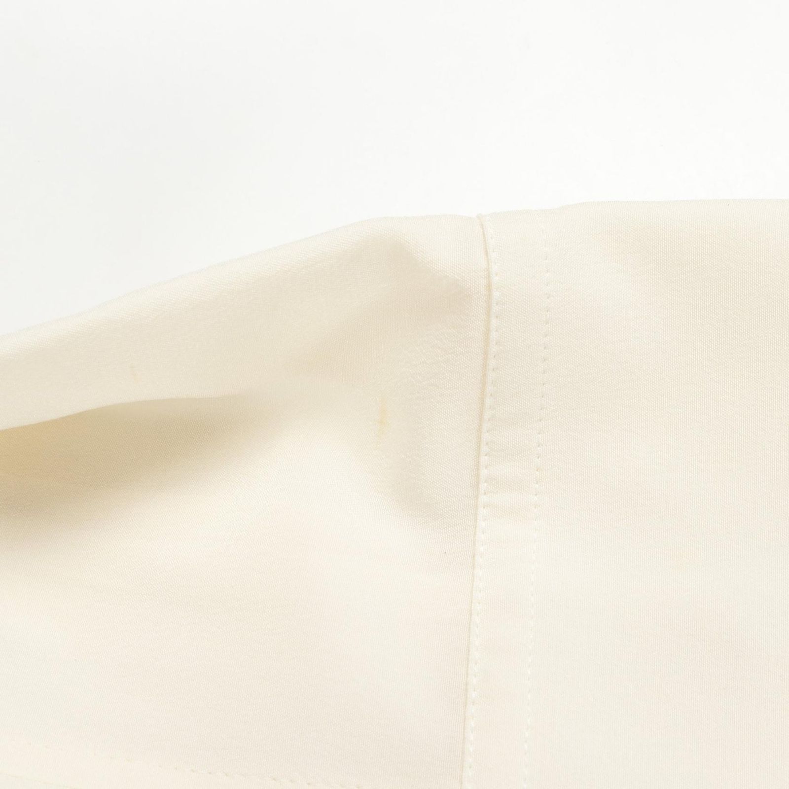 バーバリー BURBERRY ブラウス ホワイト シルク シャツ レディース Used B