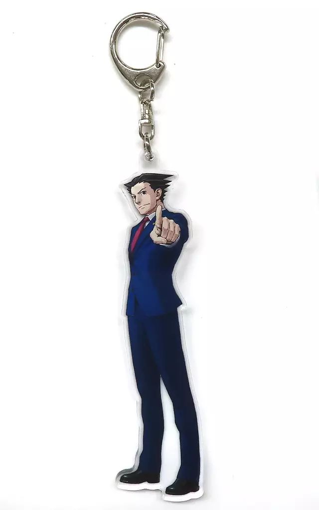中古】キーホルダー 成歩堂龍一 アクリルチャーム 「逆転裁判 in 