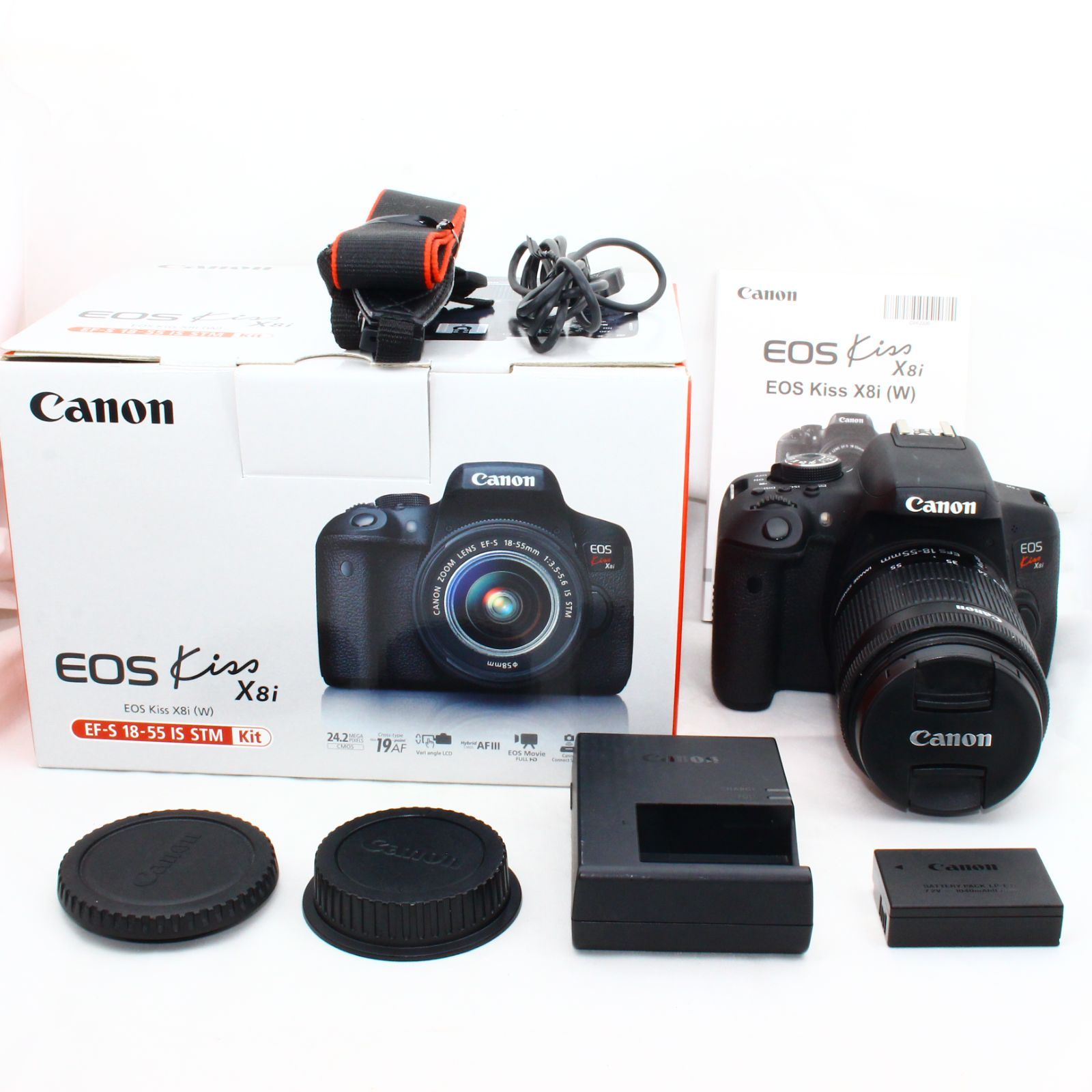 Canon EOS Kiss X8i レンズキット EF-S18-55mm - www.sorbillomenu.com
