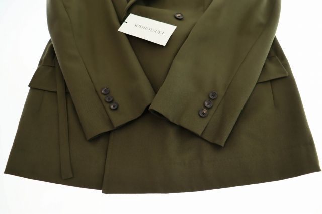 SOSHIOTSUKI ソウシオオツキ 20SS SAILOR PEAKED SUITS セーラー