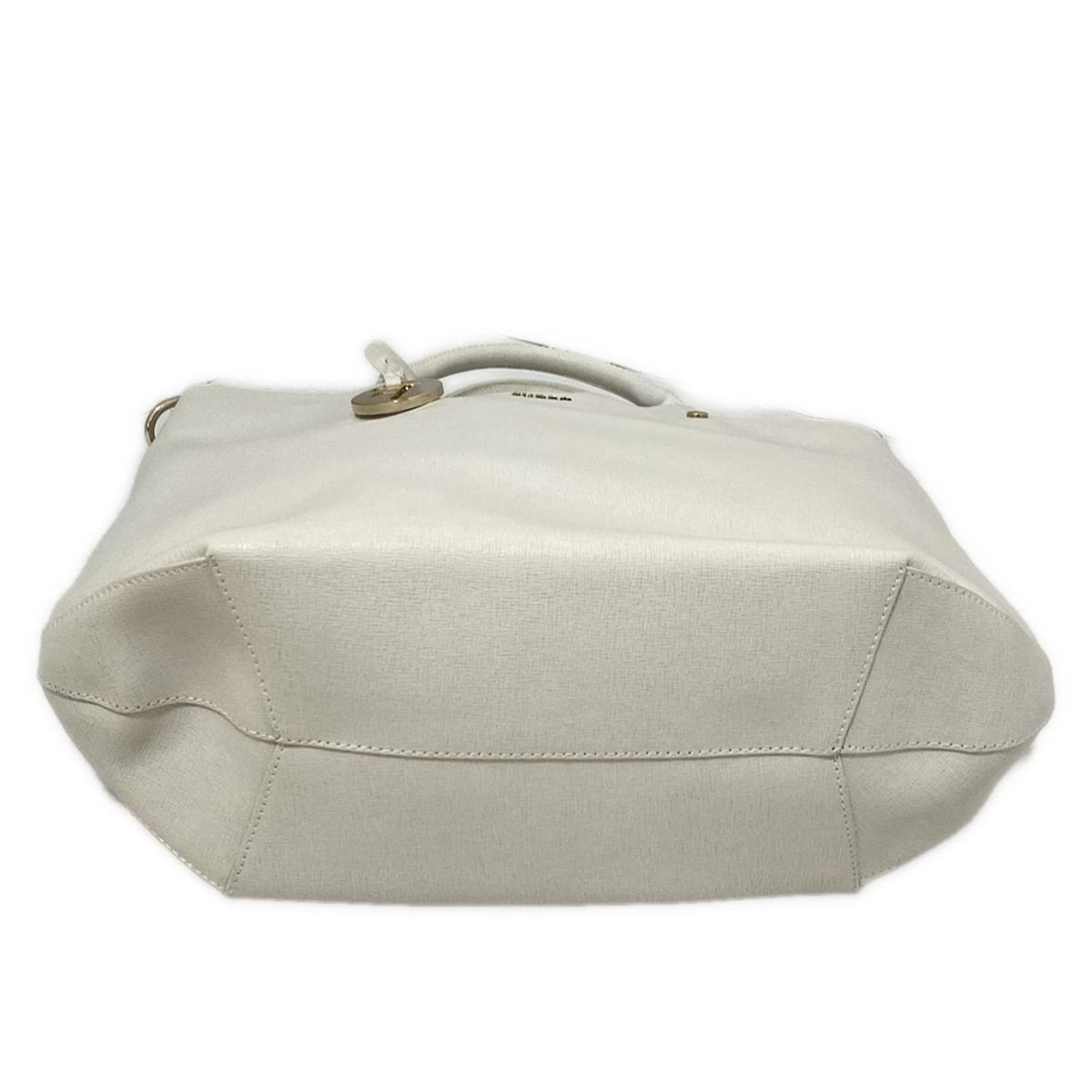 FURLA(フルラ) トートバッグ - 白 レザー - メルカリ