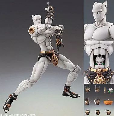 フィギュア　[破損品] 超像可動 16.キラークイーン (荒木飛呂彦指定カラー) 「ジョジョの奇妙な冒険 第四部 ダイヤモンドは砕けない」 Amazon.co.jp: 超像可動 「ジョジョの奇妙な冒険」第四部 16