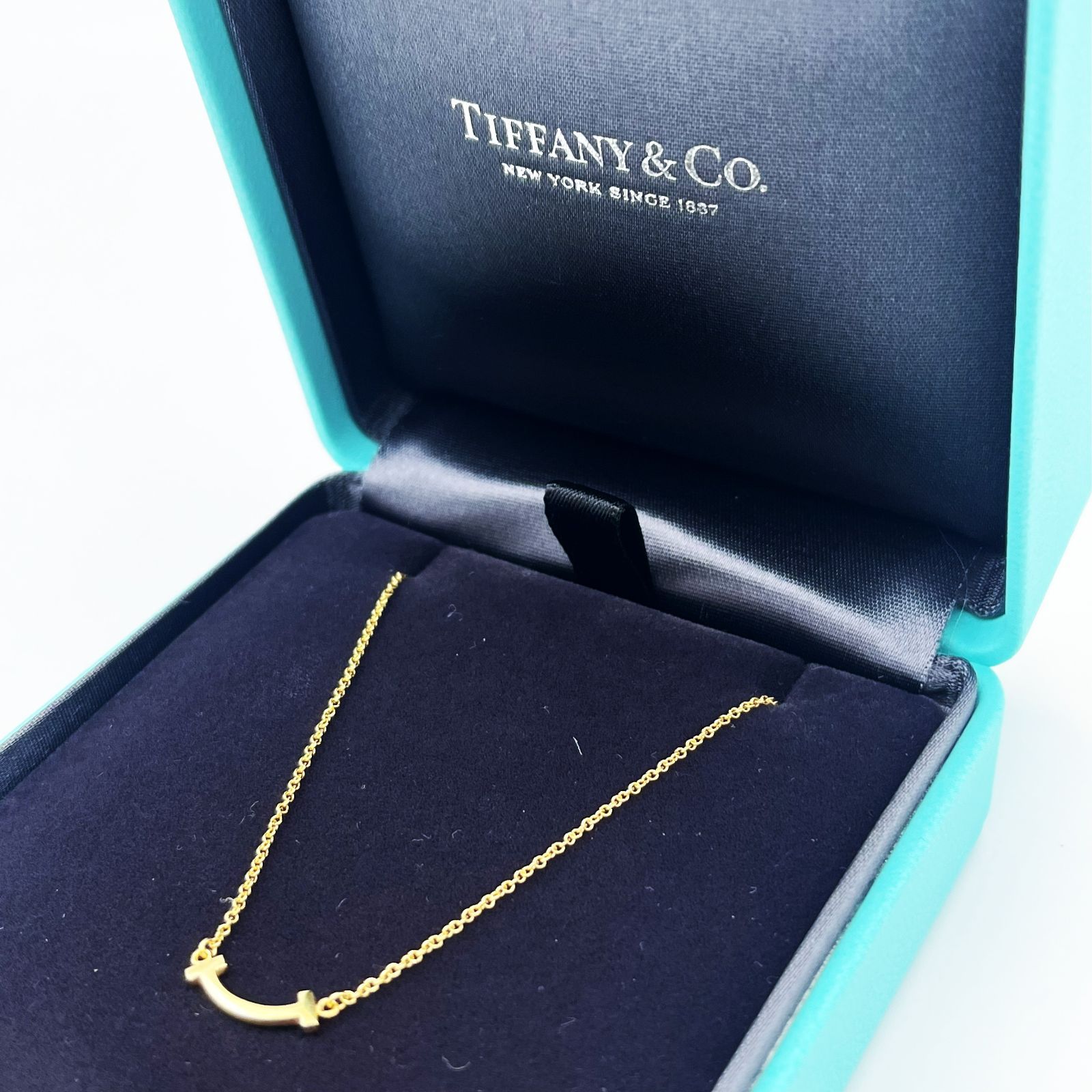 Tiffany&Co. ティファニー ミニ Tスマイル ペンダント