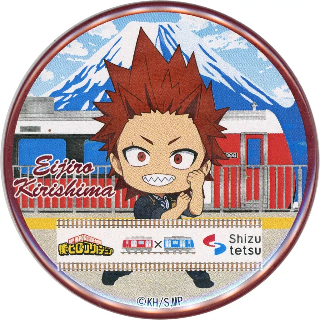 中古】バッジ・ビンズ 切島鋭児郎 「僕のヒーローアカデミア×静岡鉄道 