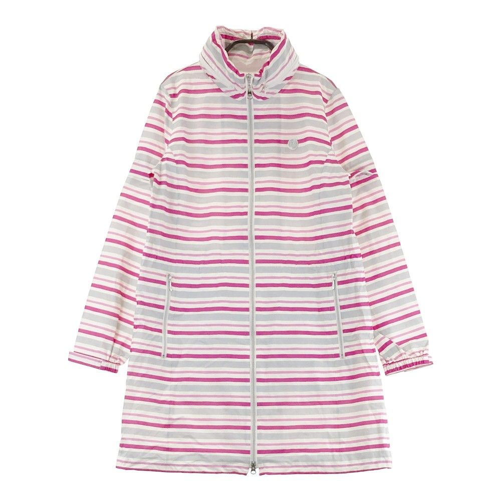 サイズ：40 ADABAT アダバット 4way レイン ワンピース ボーダー柄