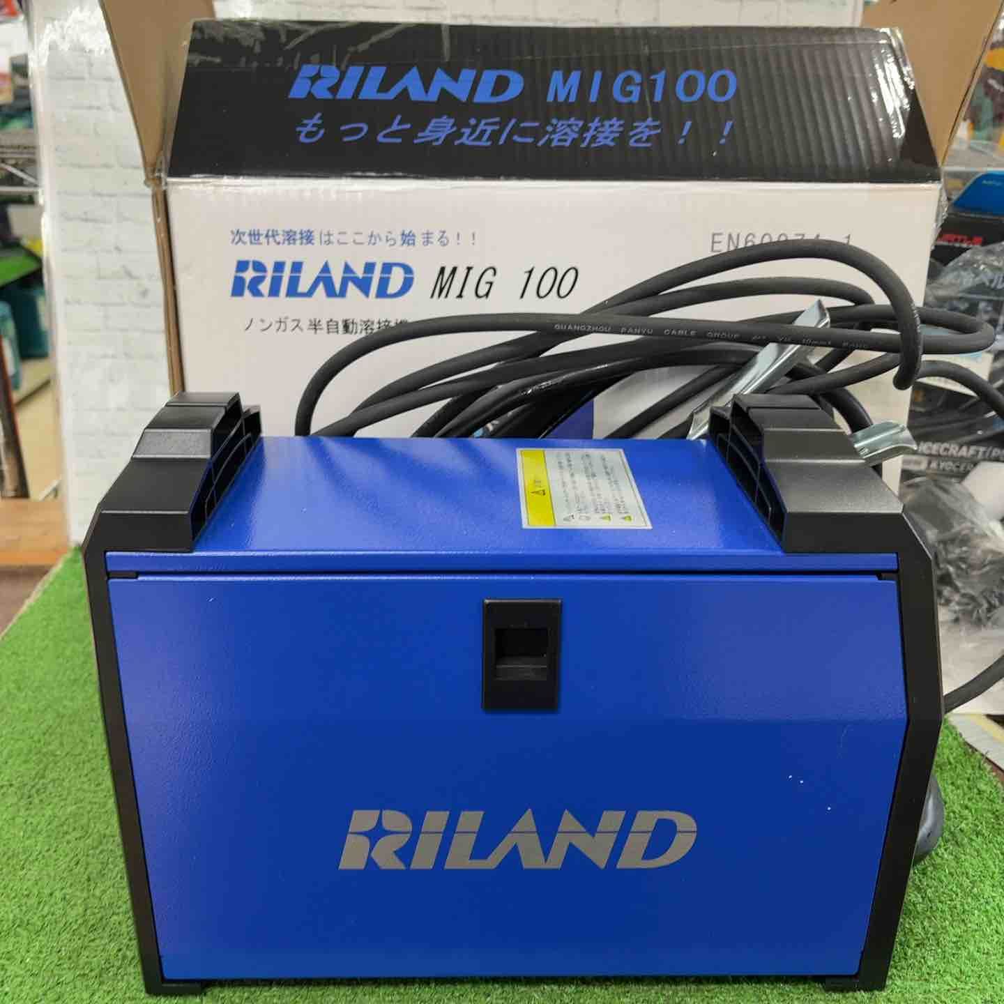 RILAND 100Vノンガス半自動溶接機 MIG100 町田店