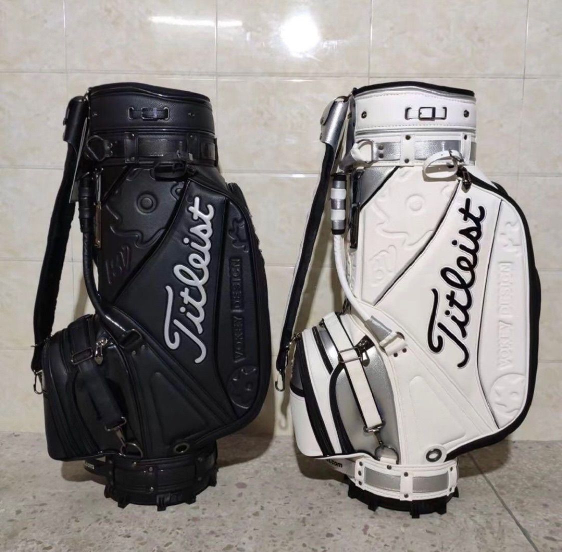 タイトリスト ゴルフバック キャディバッグ キャディーバック 白色