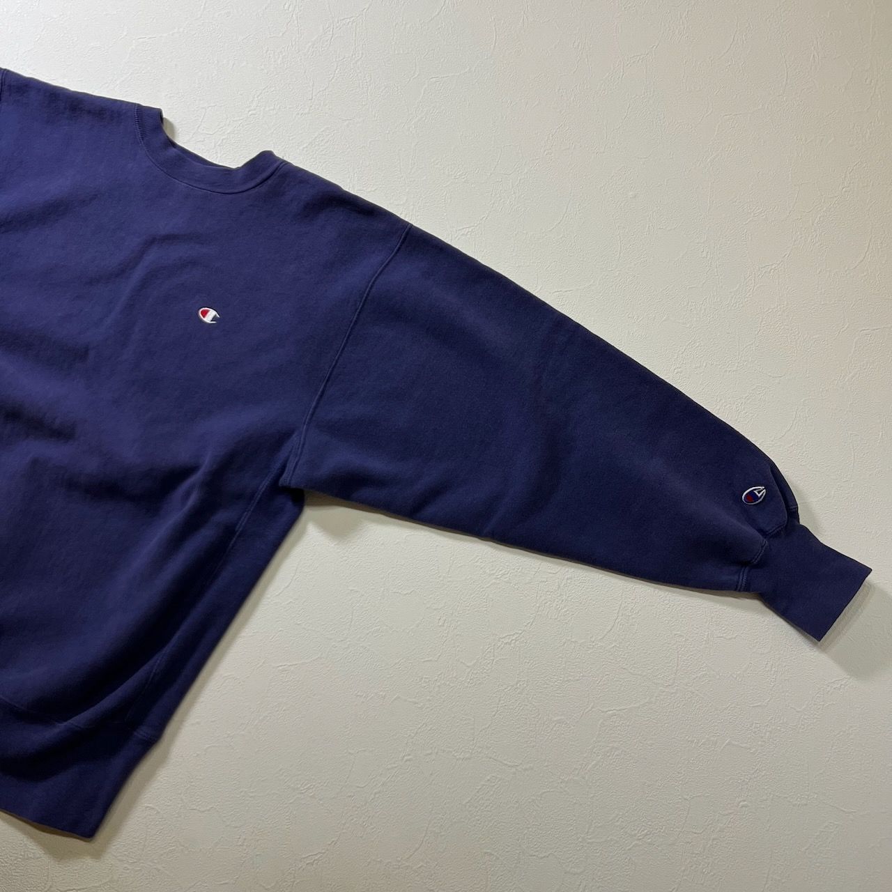 90s USA champion REVERSE WEAVE 目有り 無地 スウェット トレーナー 