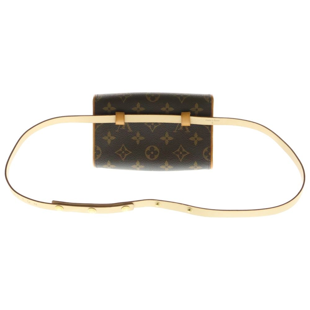 LOUIS VUITTON ルイヴィトン ポシェットフロランティーヌ モノグラム ウエストバッグ ブラウン M51855