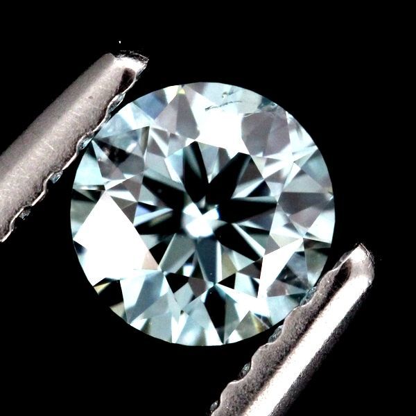 FANCY INTENSE GREEN BLUE ブルーダイヤモンド 0.359ct FIGB-SI2 ルース トリート 処理石