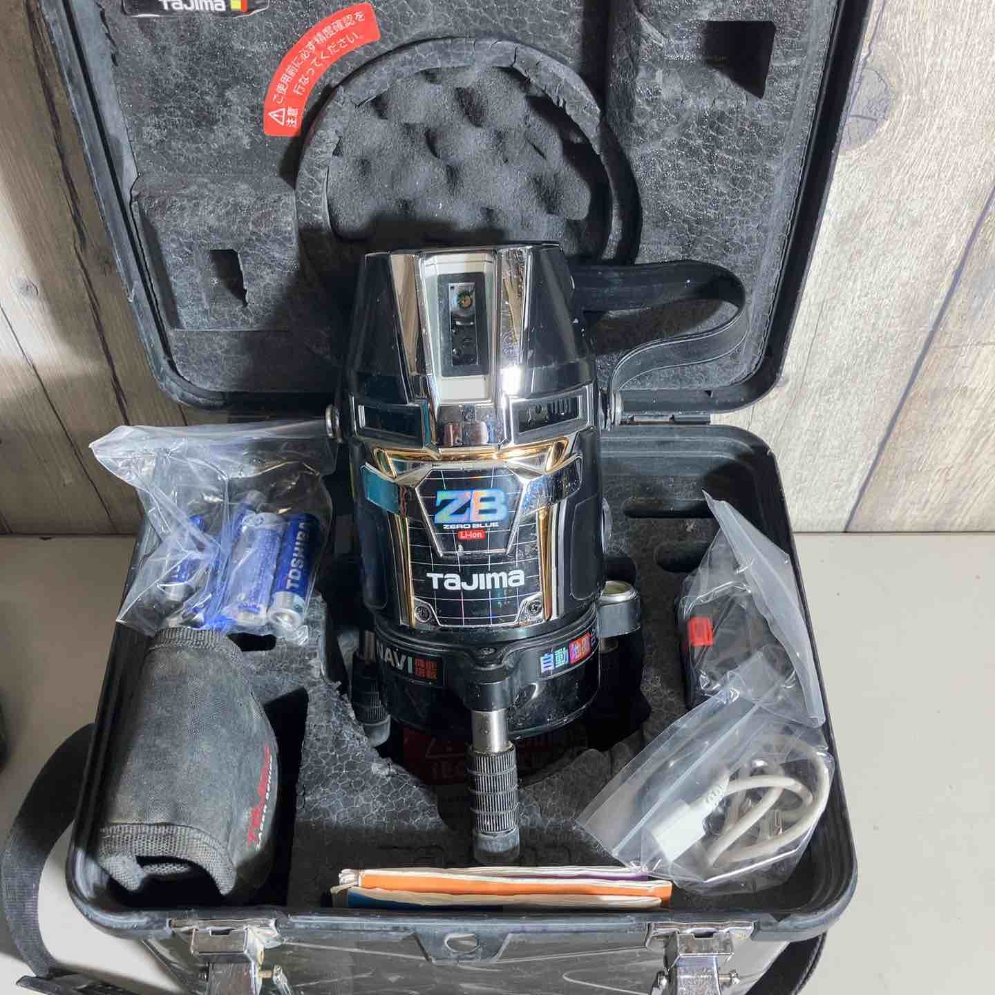 タジマ TAJIMA レーザー墨出し器 NAVIゼロブルー リチウム KJC ZEROBLN-KJC 矩十字 横全周 戸田店