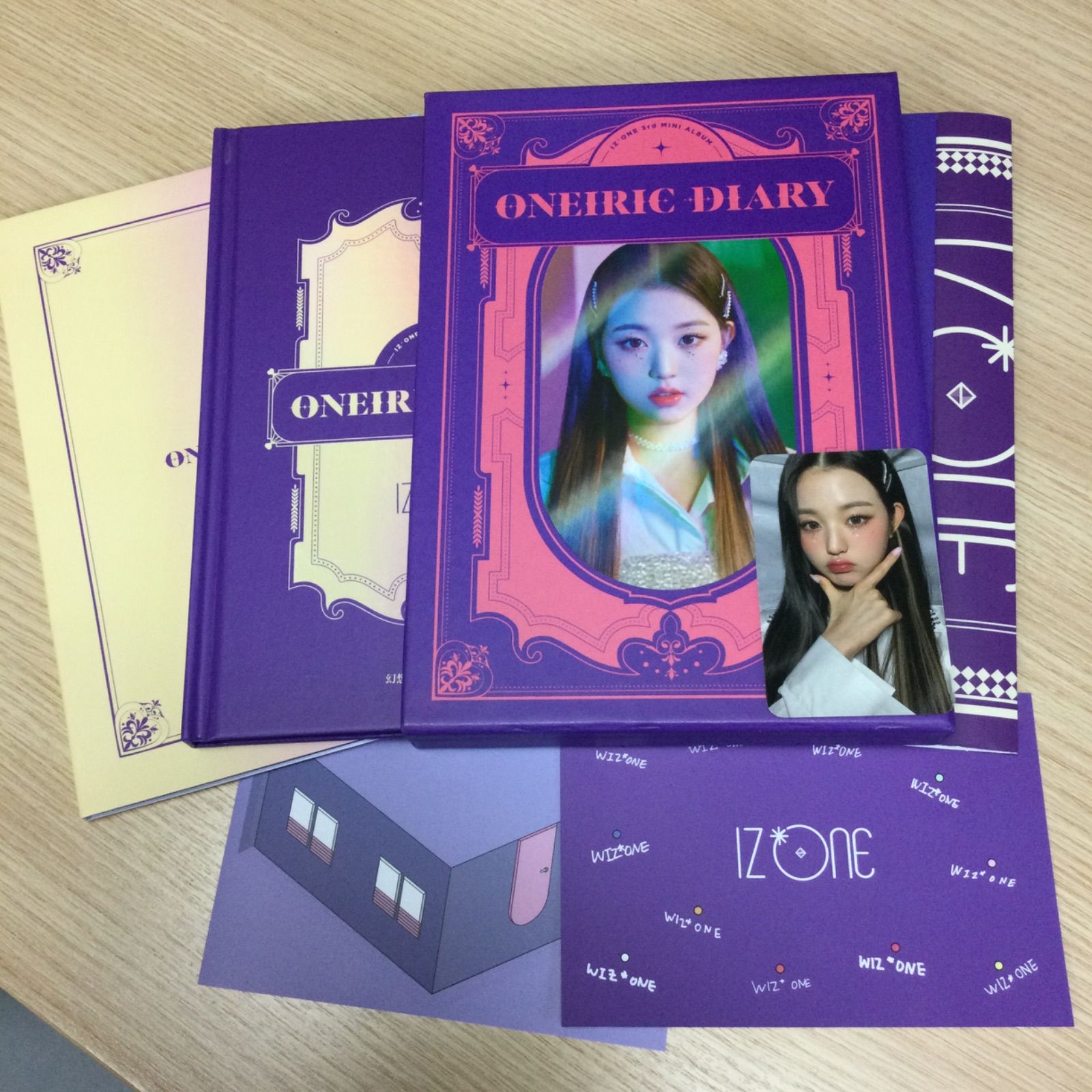 IZ*ONE ONEIRIC DIARY ヨントン　トレカ　ウォニョン IZ*ONE ウォニョン ONEIRIC DIARY トレカ セット - メルカリ