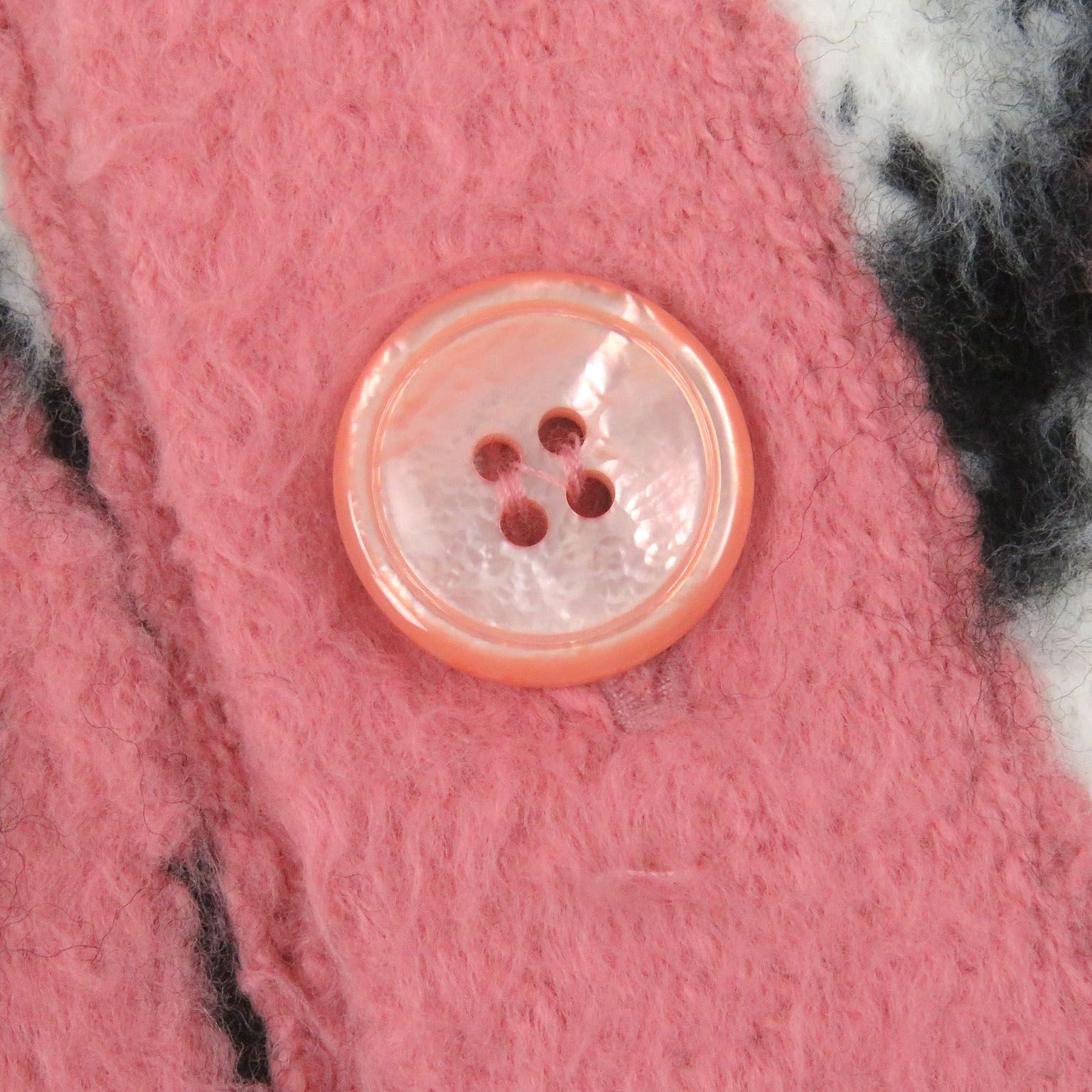 セリーヌ CELINE カーディガン 2A94W531Q ピンク サイズ：M CELINE】円