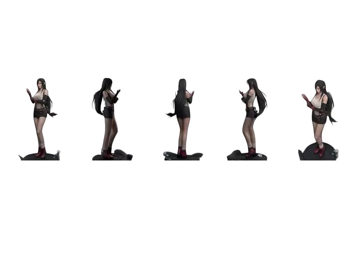 ファイナルファンタジー ティファ・ロックハート1/4 ガレージキット⑤ 1/4 ガレージキット フィギュア 未塗装 ファイナルファンタジー