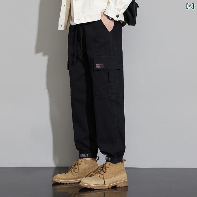 [31]メンズ ファッション 服 男性用 オシャレ シンプル 大人 かっこいい 大きいサイズ ストリート 紳士服 夏 アメリカン ストリート ドレープ カジュアル パンツ 