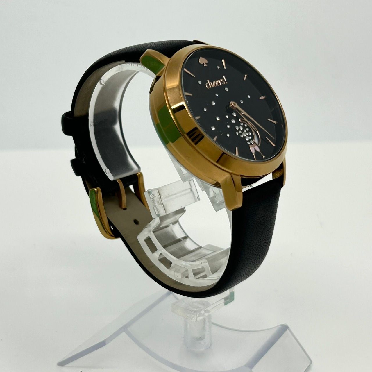 電池交換済／稼働品／美品／箱付】 Kate Spade ケイトスペード