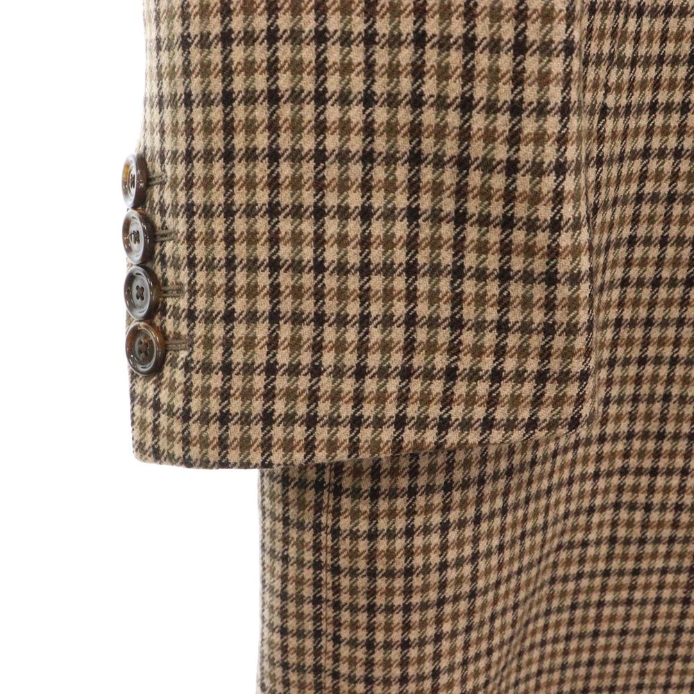 CELINE (セリーヌ) 21AW HIGH NECK COLLAR COAT IN HOUNDSTOOTH WOOL