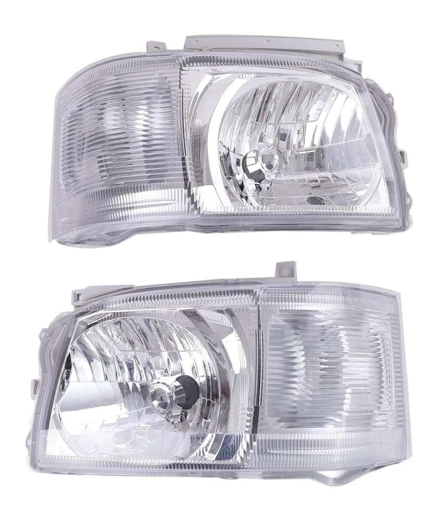 トヨタ 用 ヘッドライト ヘッドランプ 左右セット ハイエース 200系 1