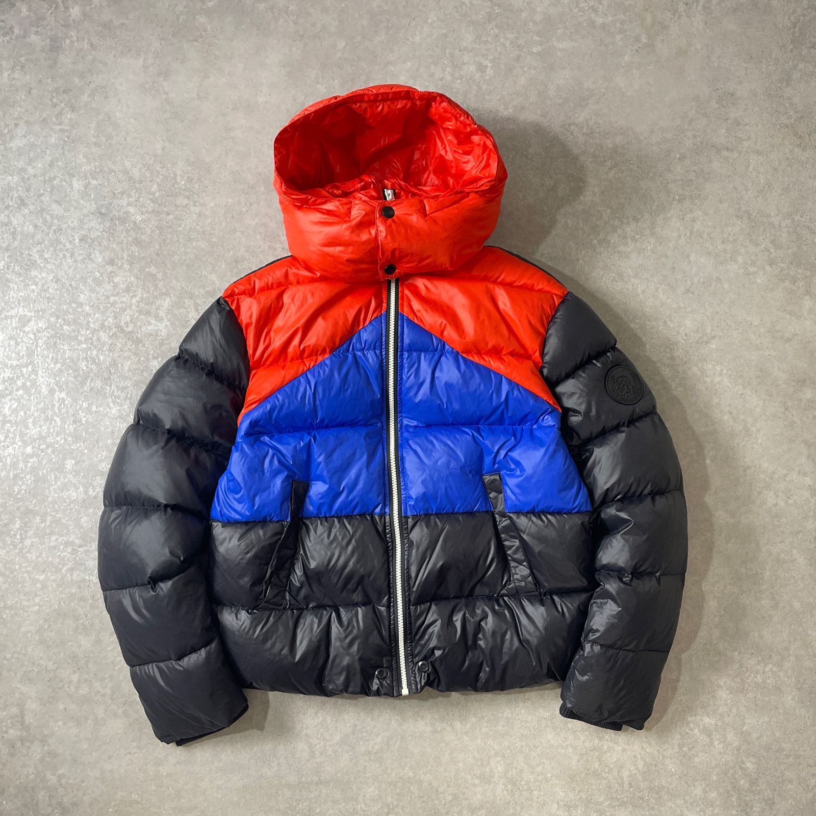 DIESEL 160cm キッズサイズ ダウン ジャケット マルチ ディーゼル