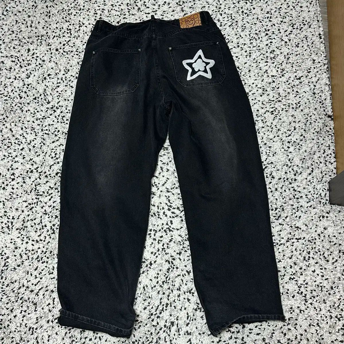 【雷市場（ポンジャン）商品韓国直送】 スターチーム ベギジン washed balck XL