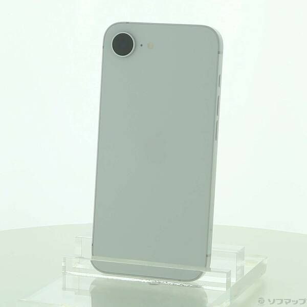 〔 〕iPhone16e 128GB ホワイト MD1R4J A SIMフリー 258