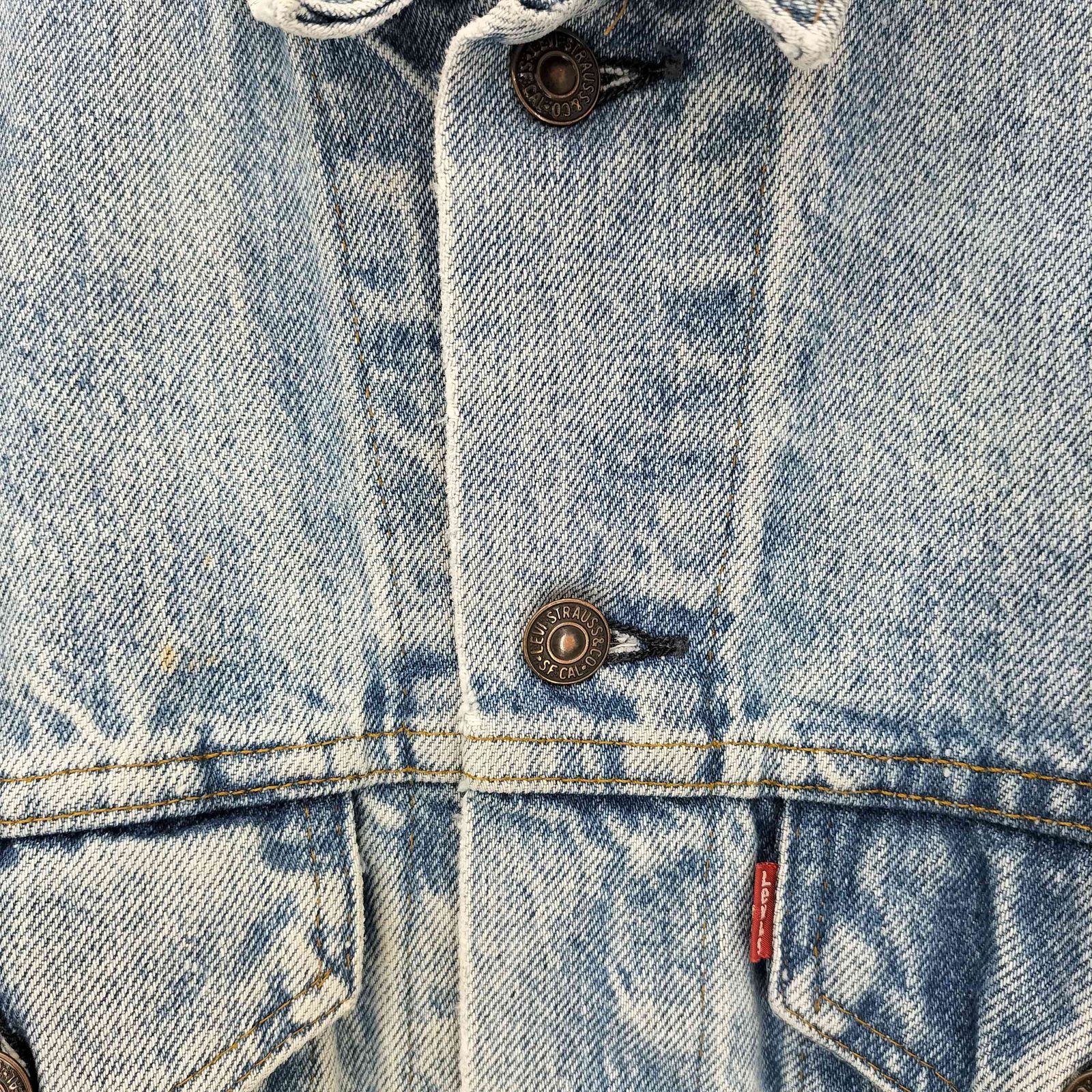 リーバイス Levis 80S USA製 ボタン裏527刻印 デニム トラッカー